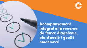 CURS EN LÍNIA: Acompanyament integral a la recerca de feina: diagnòstic, pla d'acció i gestió emocional