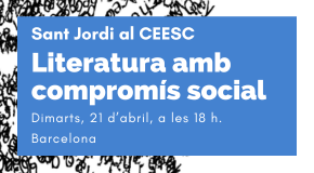 Sant Jordi al CEESC. Literatura amb compromís social