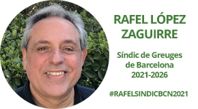 Presentació de la candidatura d'en Rafel López Zaguirre a la Sindicatura de Greuges de Barcelona