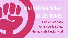 ACTE REIVINDICATIU: Amb veu de dona, parlem de lideratge, desigualtats i inclusivitat