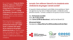 JORNADA: Com millorem l'atenció a la ciutadania entre sindicatures de greuges i serveis socials