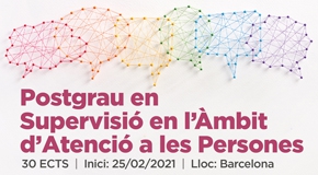 Diploma de Postgrau en Supervisió en l'Àmbit de l'Atenció a les Persones