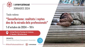 TAULA RODONA. Sensellarisme: realitats i reptes des de la mirada dels professionals